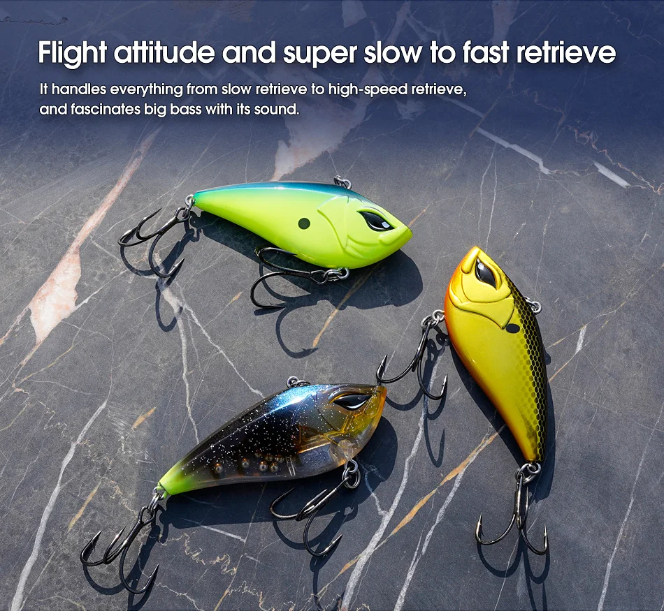 Noeby lipless crankbait esca artificiale vibrante per pesca persico_voghion.com