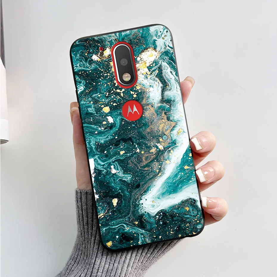Marble Silicone Soft TPU Protective Phone Case