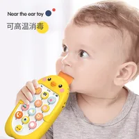 Baby Phone Toys with Musical LED Light Sound Teething Mobile Phone Toy Early Educational for Babies Play and Learn for Toddlers 2
