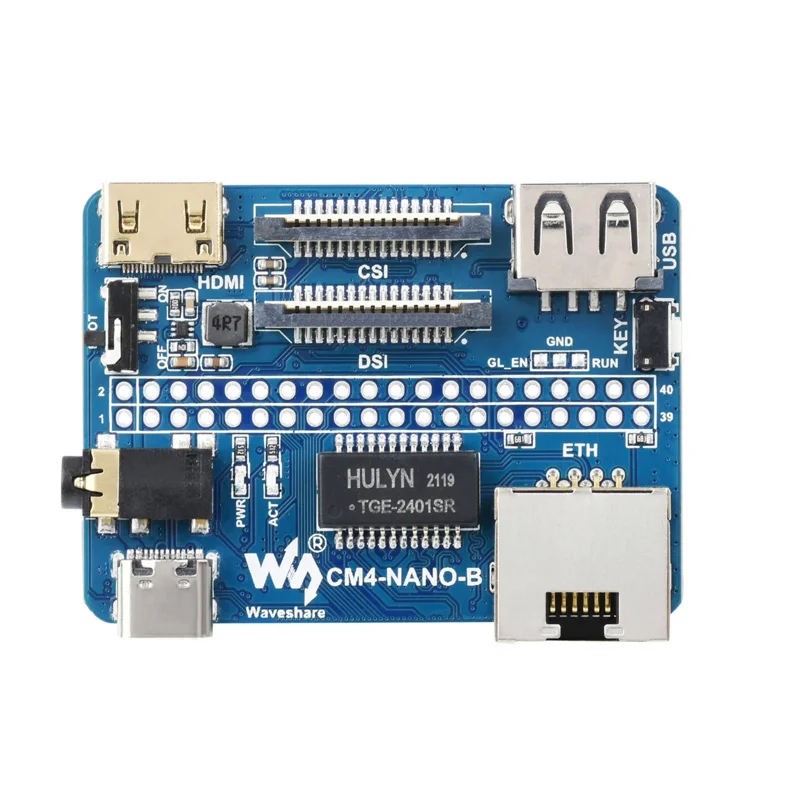 Рисунок 3 - Плата расширения для Mini USB Ethernet EPIO IO 5 В