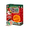 Christmas Egg Twisting Machine Toy Xmas Theme Capsule Dolls Catching Toy Mini Claw Machine For Kids favor Christmas Gift Box New 1