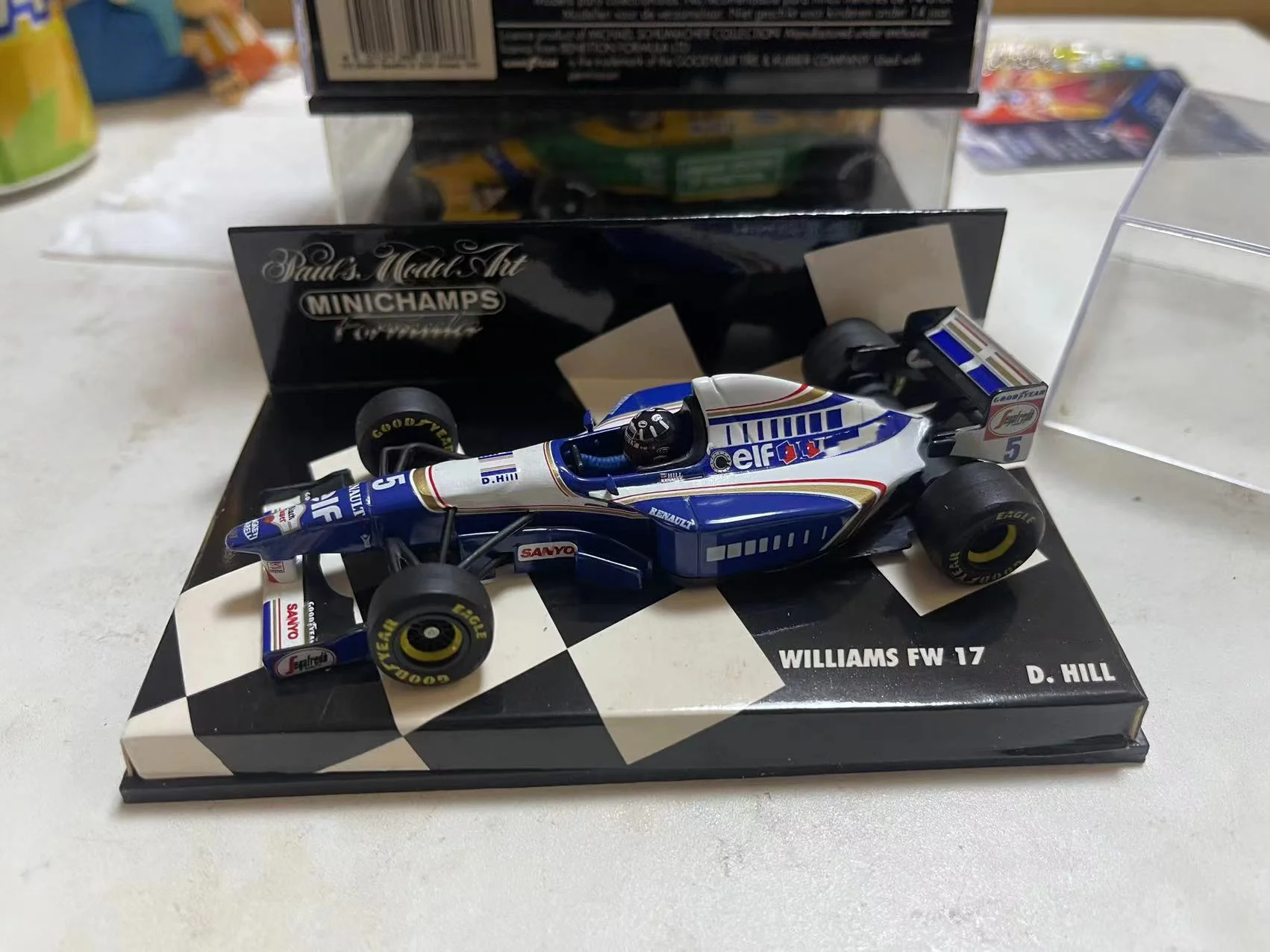 

Minichamps 1:43 F1 FW17 Damon Hill 1995 Simulation Limited Edition Resin Metal Static Car Model Toy Gift