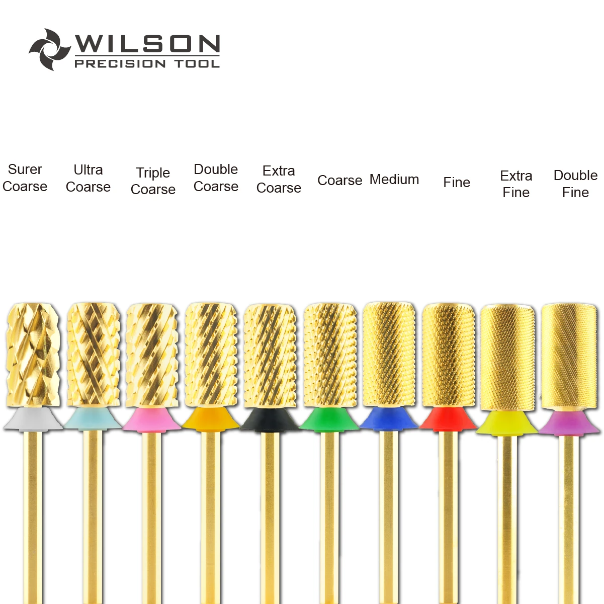 WILSON 6.6mm Large Barrel Chamfer Nail Drill Bits tools nails accessory