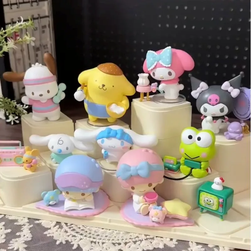 Sanrio Character Cozy Time Series Blind Box Figure Mystery