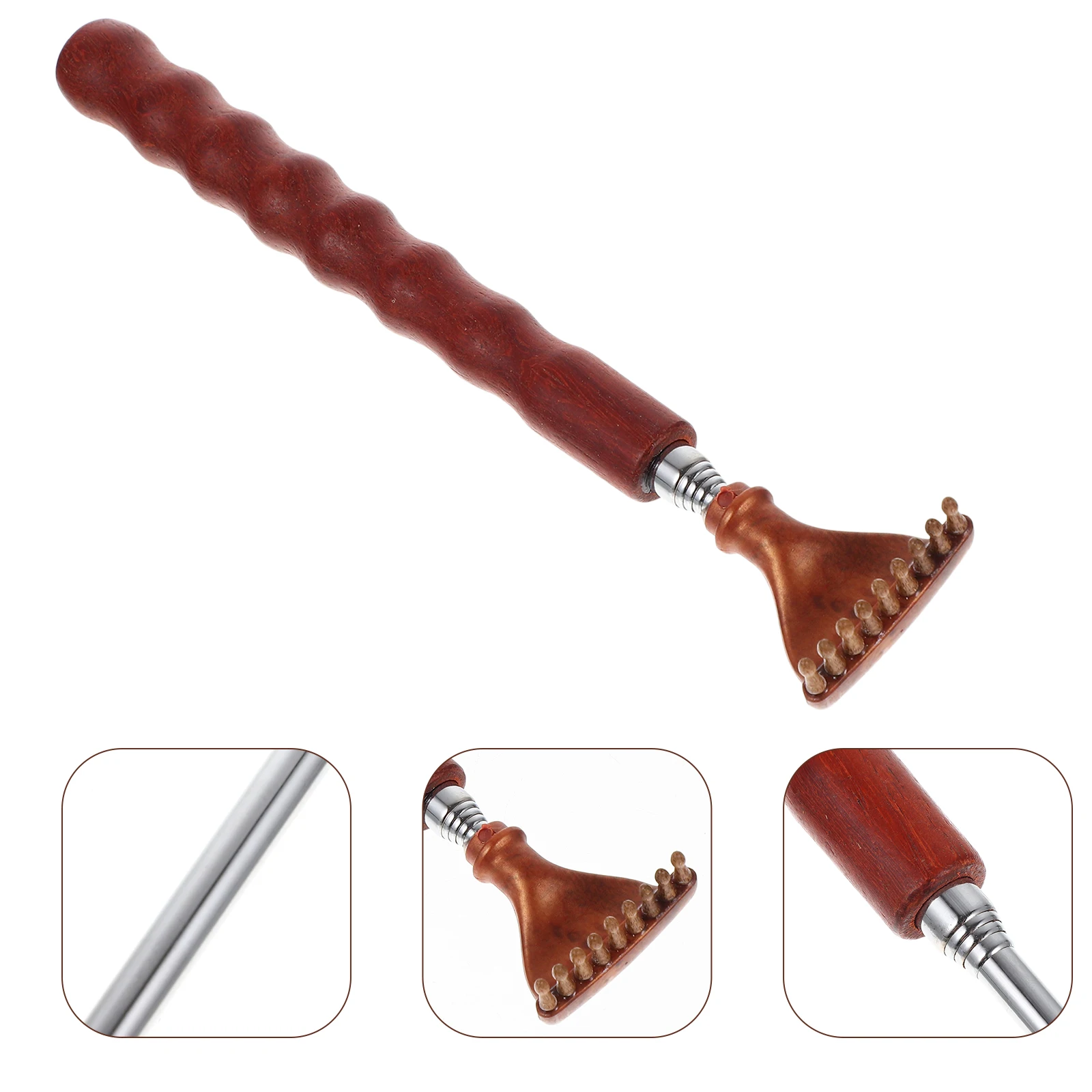 Face Massager Claw Telescoping Handheld Tool Hand Portable Wooden Face Massagers Stick Scratching Personalized Scraper Itching