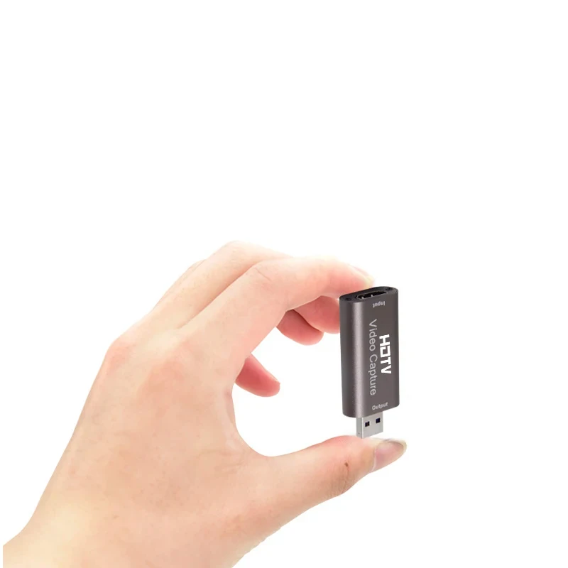 USB Audio Video Capture Card 4K 1080P HDMI-compatible USB 3.0 Record to DSLR Camcorder Action Cam for Gaming Streaming Teaching video capture card