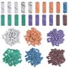 KADS 3mm Small Sanding Bands for Nail Drill 50 Pcs Mini Nail Sanding Files 60/80/120/150/180/240 Grit Acrylic Nails Gel Remver 3