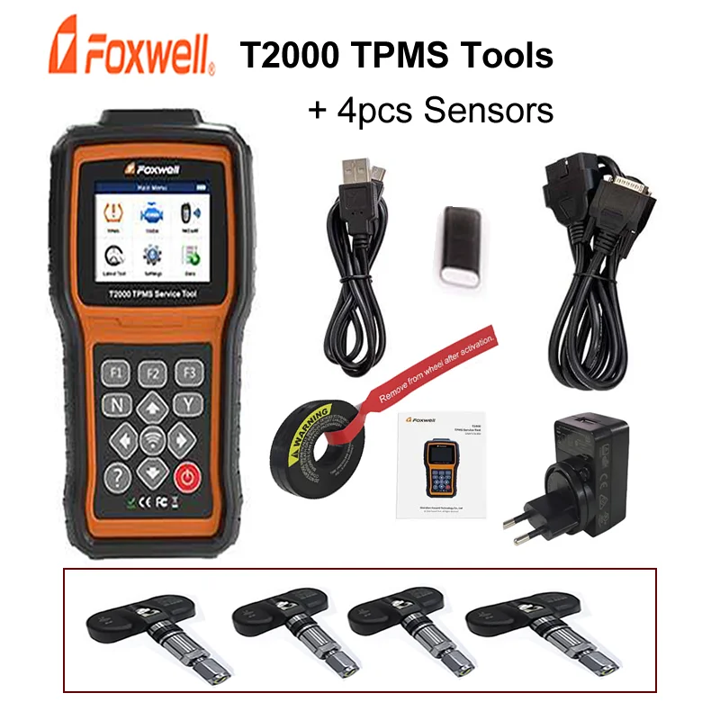 Foxwell T2000 Tpms Diagnostic And Maintenance Tool T10 Tyre Tpms