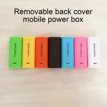 

Power Bank Shell Universal Welding-free Portable 2 x 18650 Battery Charger Case DIY Box for Mobile Phone