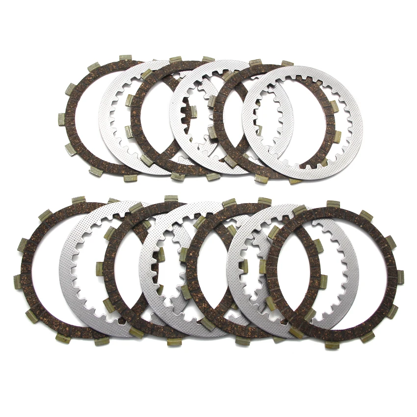 

Motorcycle Clutch Disc Friction Piece Kit Discs For Yamaha XS250 3N6 XS400D XS400-2E XS400E XS400- XS400F XS4002F 168-16325-00