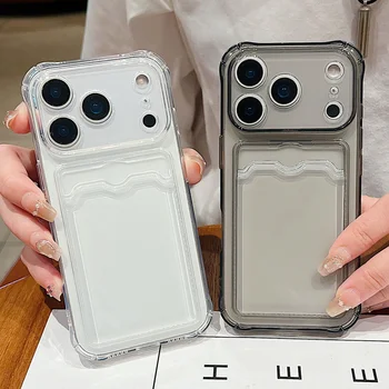 Прозорий чохол для карток для iPhone