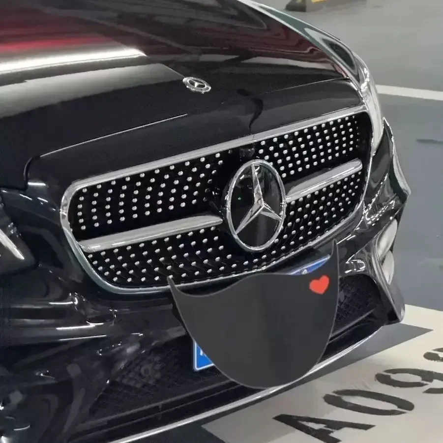 Mercedes Benz Grill Emblem Star Badge Car Front Grille Logo For W204 W205 W212 W213 X156 X253 W166 W176 W177 W167 W117 X167 W246 car emblem car logo epoxy sticker badge