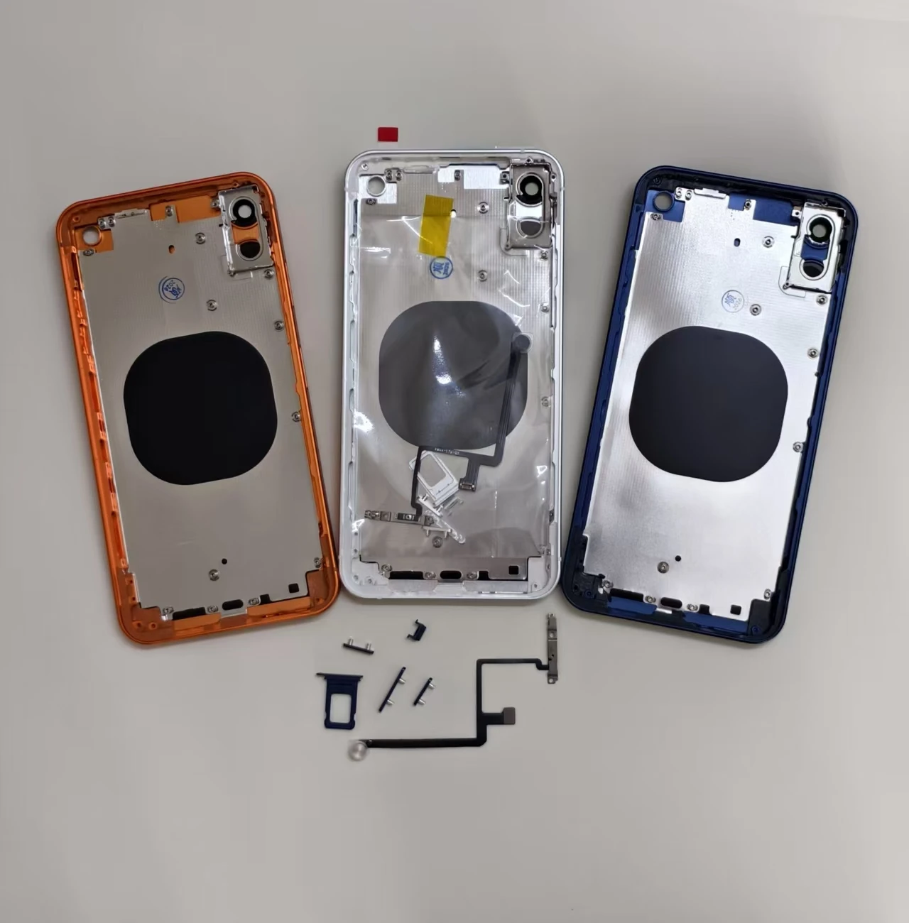 아이폰 XS 맥스를 17 프로 맥스로, XS 맥스를 17 프로 맥스처럼 바꾸는 티타늄 플랫 DIY 하우징 풀 어셈블리 (XS 맥스에서 17 프로 맥스로 변환)