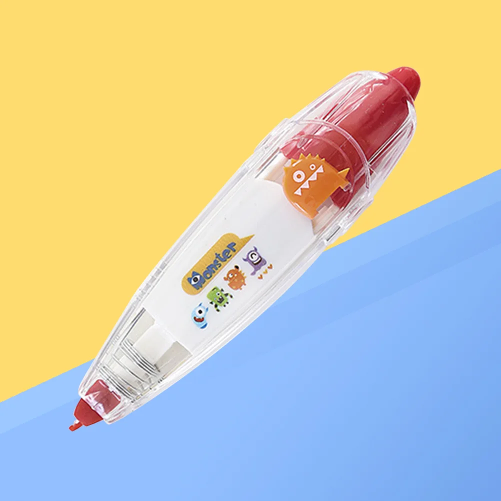 스크랩북용 DIY 장식 교정 테이프, 인사 편지, 일기 학교 및 사무용품, 노란색