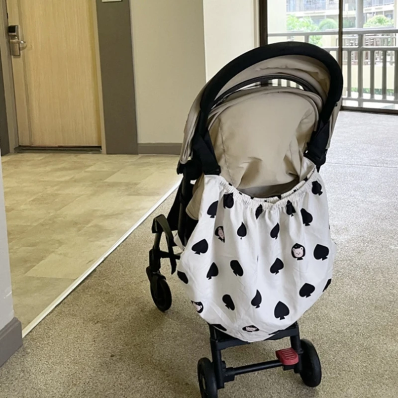 

Large Capacity Storage Baby Stroller Hangings Bag for Organized & Neat Storage