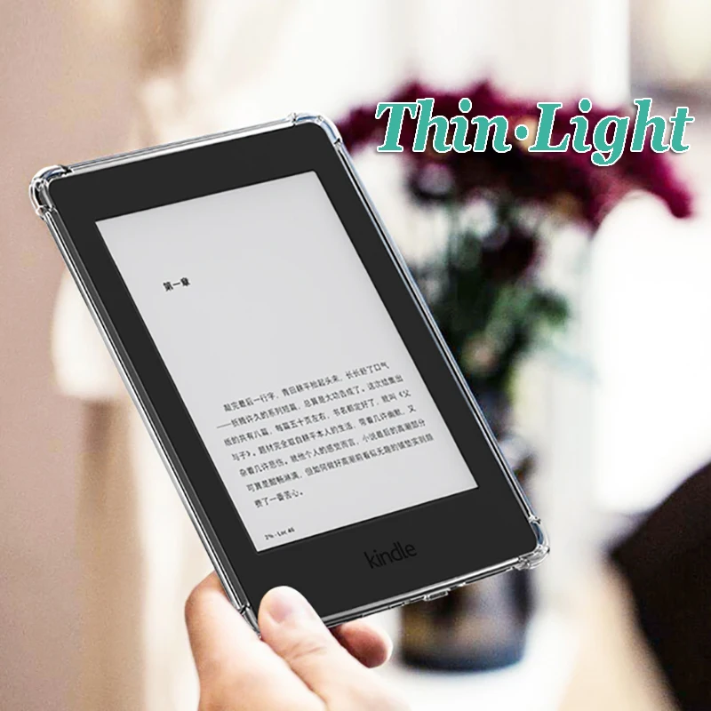 Capa Transparente para Kindle Paperwhite Case 10th 2023 Kpw4 Paperwhite 2023 Kindle Oasis 2023 Lite2023 Capa 321 Suave - Imagem 6