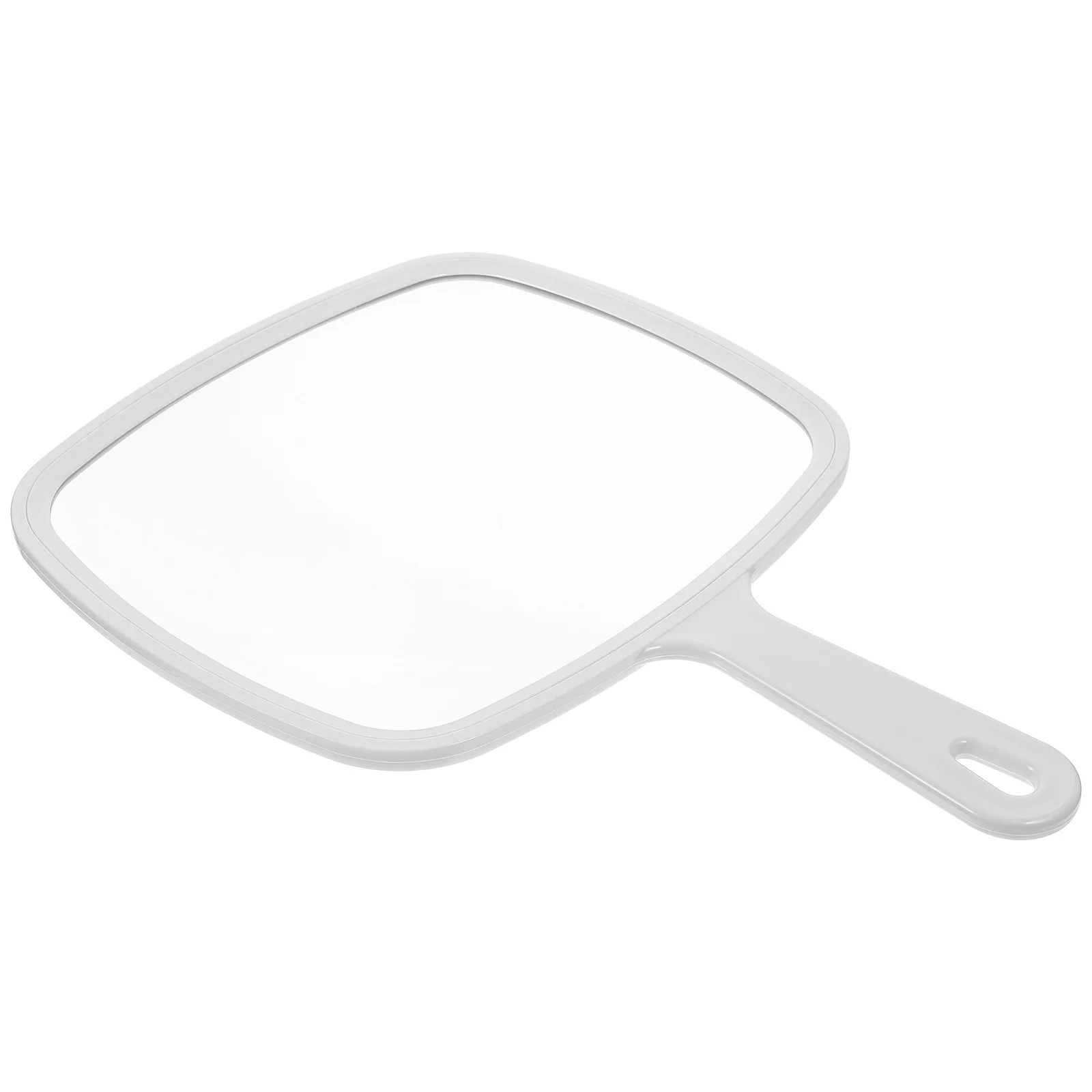 Handheld Vanity Mirror Makeup Small Plastic Handle Travel Girls Vintage Decorative
