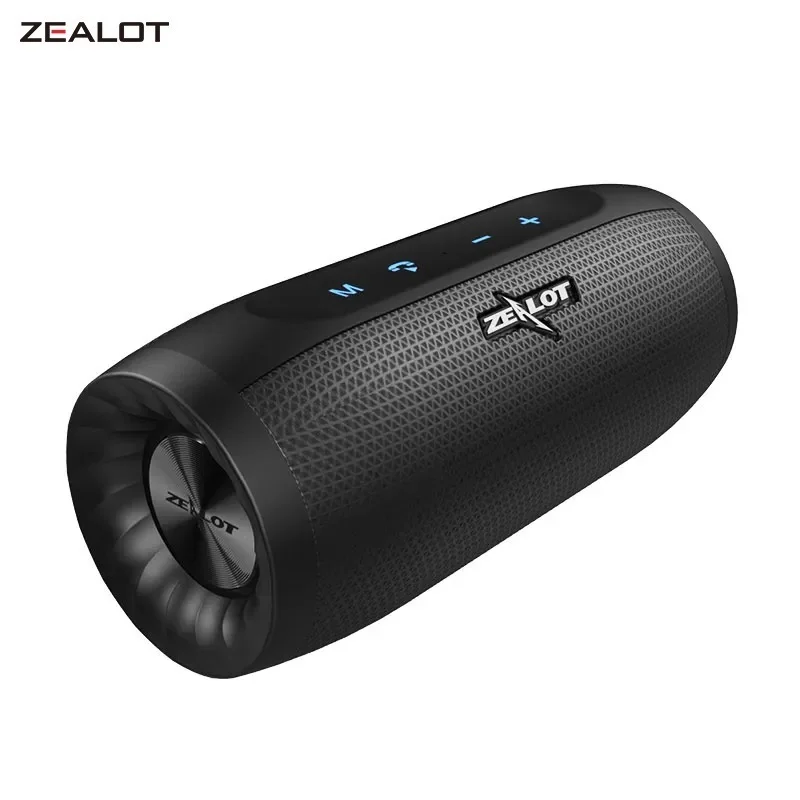 

Bluetooth-Колонка ZEALOT S16 портативная с поддержкой TWS,TF-карты, AUX