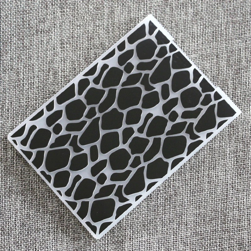 12 Styles 3D Embossing Folder Transparent Embossing Plastic Plates Design For DIY Paper Cutting Dies Scrapbooking 10.5x14.5cm