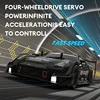 2.4G Rc Cars 4WD RC Drift Car Toy GTR Model Soft Shell Remote Control Racing Car kids Toys for Boys Birthday Gift 2