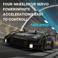 2.4G Rc Cars 4WD RC Drift Car Toy GTR Model Soft Shell Remote Control Racing Car kids Toys for Boys Birthday Gift 2