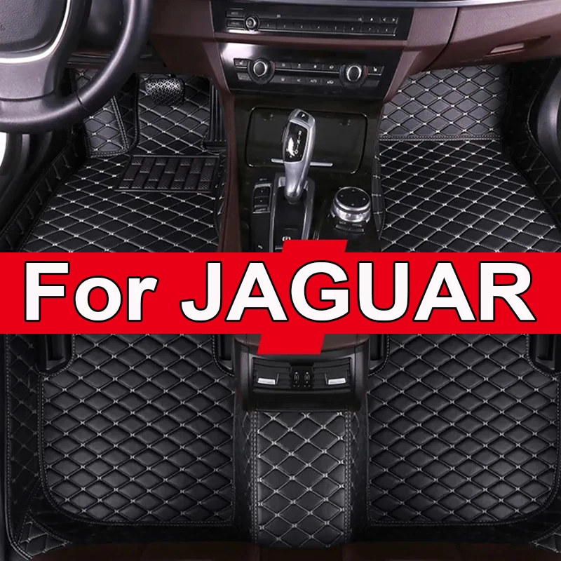 Tappetino Per Auto Per Jaguar Xjl Low-Level Xk8 Xkr X-Type Super V8 I-Pace S-Type Xjs Xjr F-Pace Accessori Per Auto