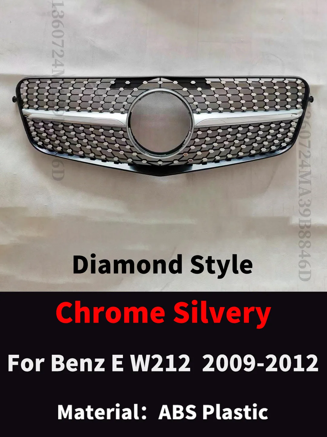 Front stoßstangen gitter Mesh Grid Tuning Zubehör für Mercedes Benz E Klasse W212 2014-2017 e260 e300 e350 e200 gt Diamant grill – Detail 9