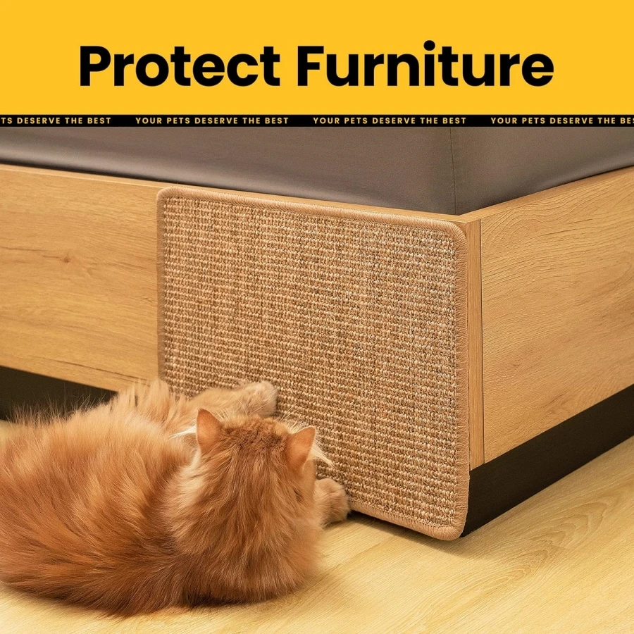 Title 4, cat scratch board pad toy furniture protect sis...