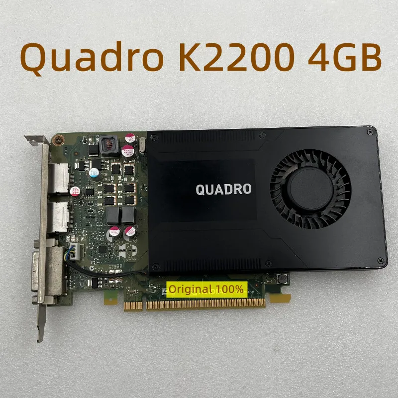 Quadro tarjeta gráfica K2200 Original, 4GB, gráficos profesionales, 3D