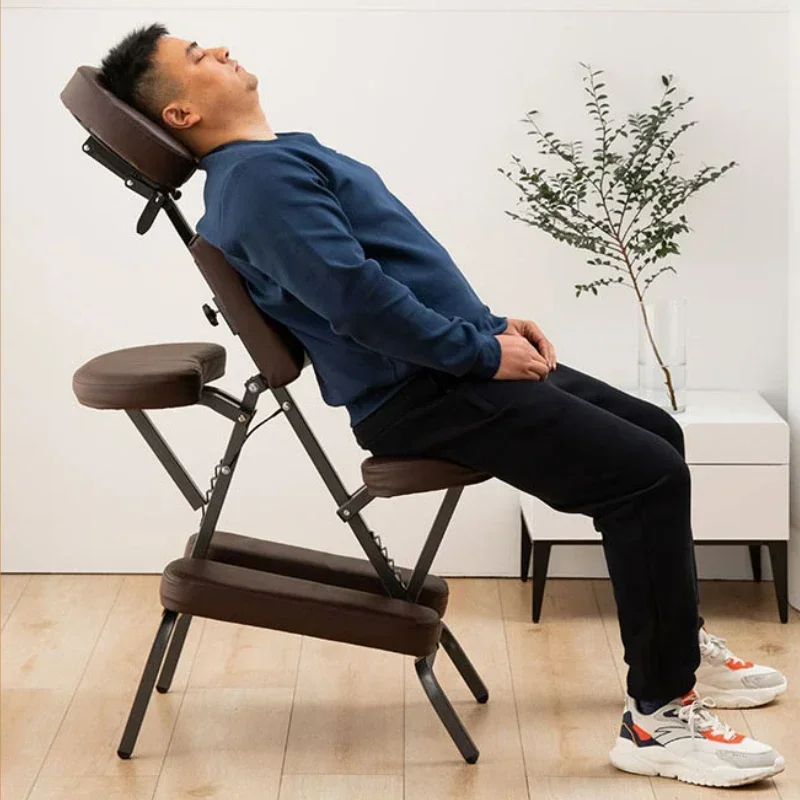 Portable Messenger Chair Portable Folding Massage Chair Black