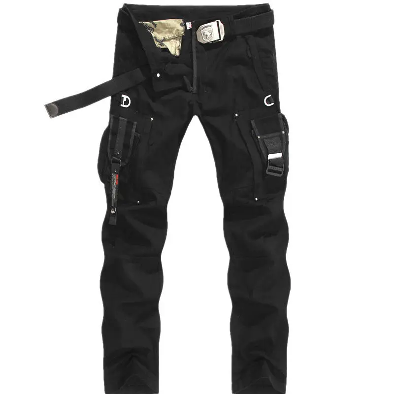 Men's Work Pants Outdoor Wear-resistant Mountaineering Trousers Street Fashion Cargo Pants Joggers cotton work pants military cargo pants casual tooling pants cargo pants