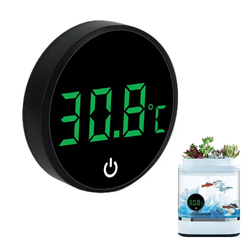 Fish Tank Thermometers Digital Display Design Accurate Aquarium Thermometers Fish Tank Accessories Portable