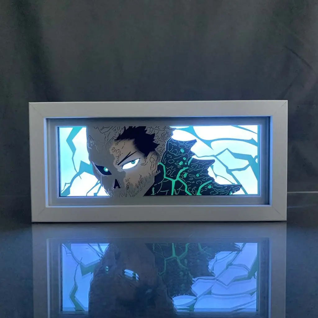 Kaiju No. 8 3D Paper Carving Night Light – Anime Decorative Lamp & Gift