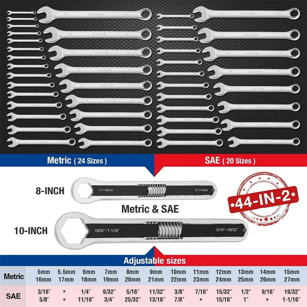 

Universal Torx Wrench Adjustable Torque, Ratchet Spanner for Bicycle, Motorcycle, Car Repair Tools, Mechanical Hand Tool 17-27mm