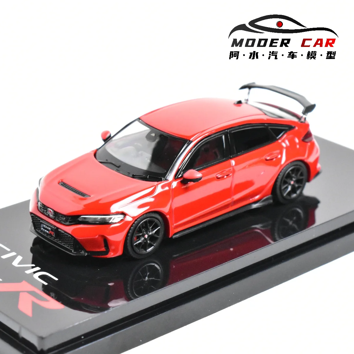 VOITURE MINIATURE HONDA CIVIC 1:64 TIME MICRO - DIE-CAST AVEC BOÎTE ET SUPPORT