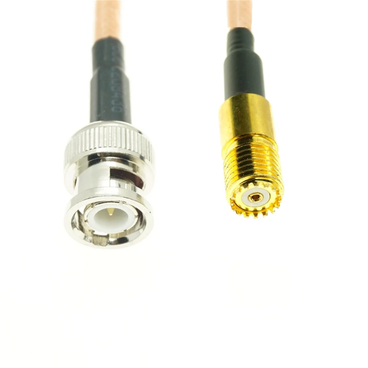 

cable RG142 Double Shielded BNC male plug to MINI UHF female RF Coaxial Connector Pigtail Jumper Cable New