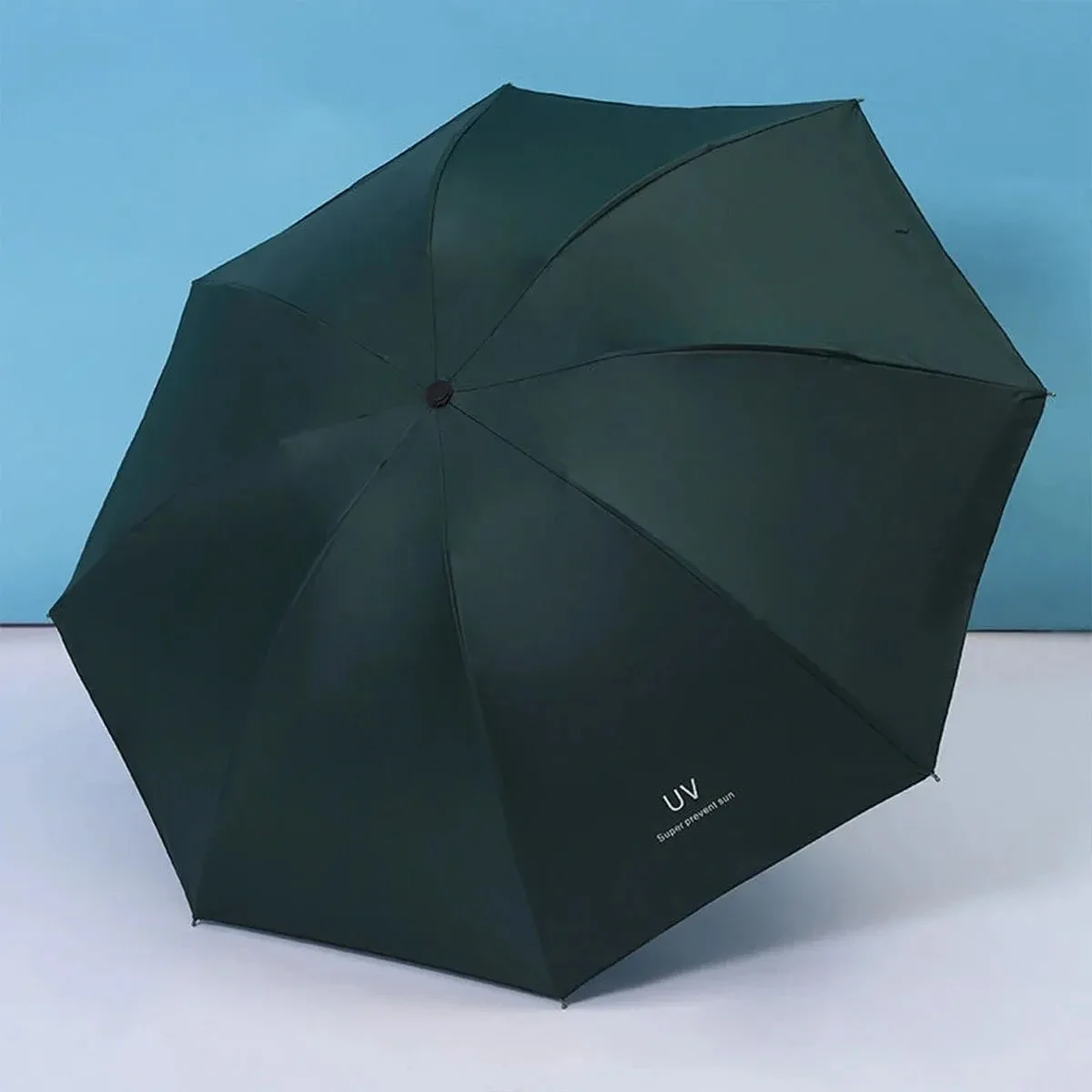 1pc-Mini Folding Automatic Umbrella Portable Windproof Light Children Parasol Umbrella Anti UV Rain Sun Umbrella