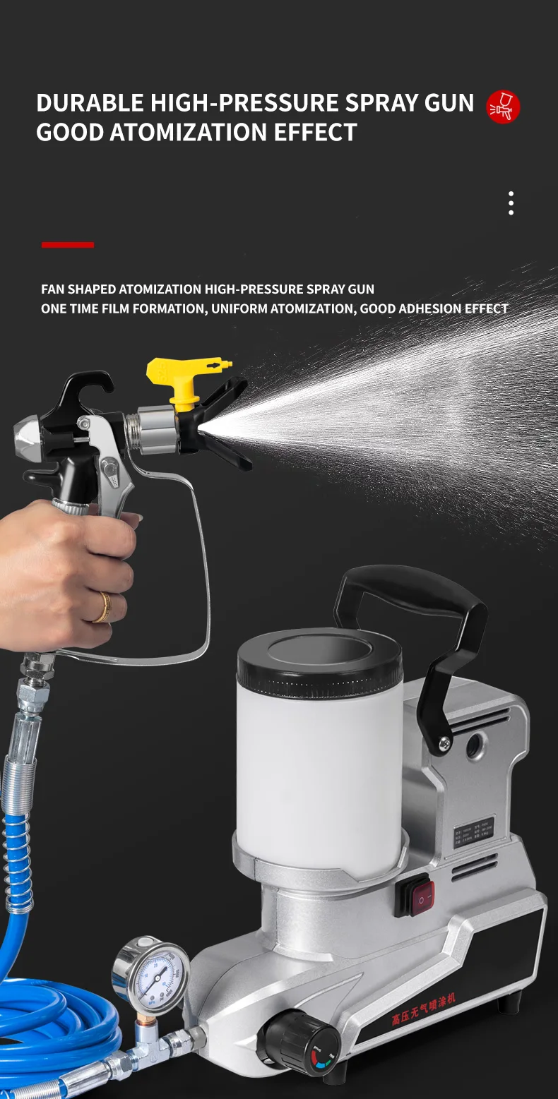 Multi Functional Lightweight High-pressure Airless Spraying Machine Latex Paint