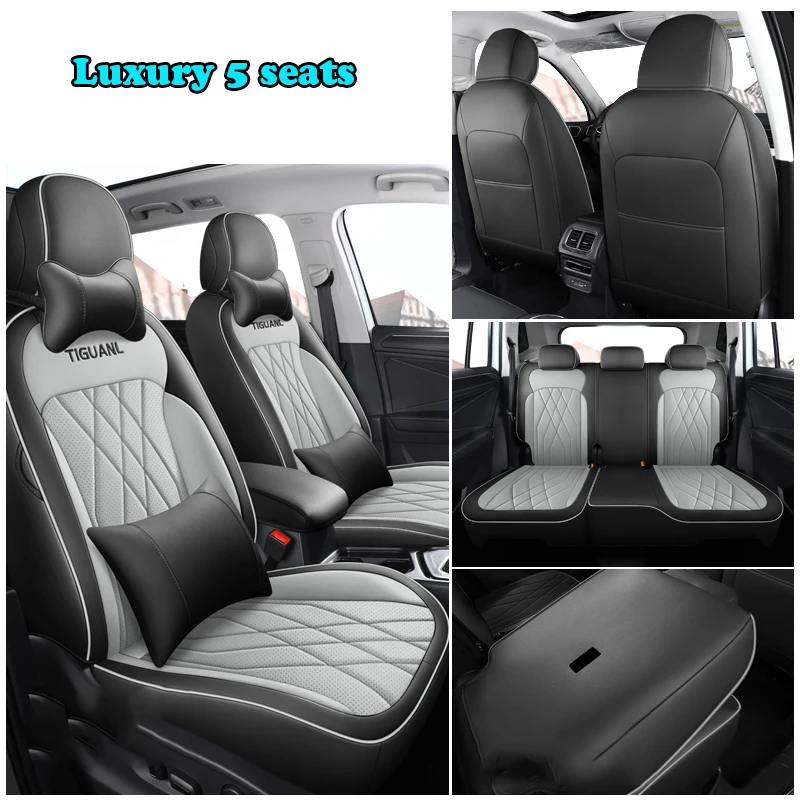 EKR Custom Fit Tiguan Car Seat Covers for Volkswagen Tiguan SEL