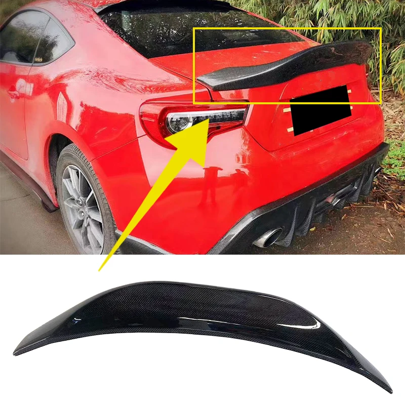 High Quality Steel Fiberglass/carbon Fiber Material Spoiler For 2013