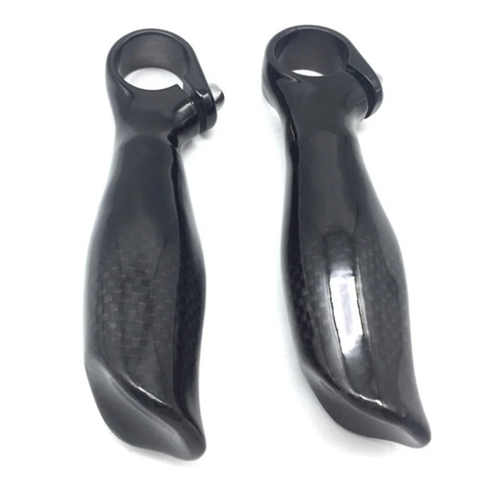 Carbon Fiber Vice Handle Horns Horn Handle Set Mountain Bike Vice Bicycle Bike Accessories Grip