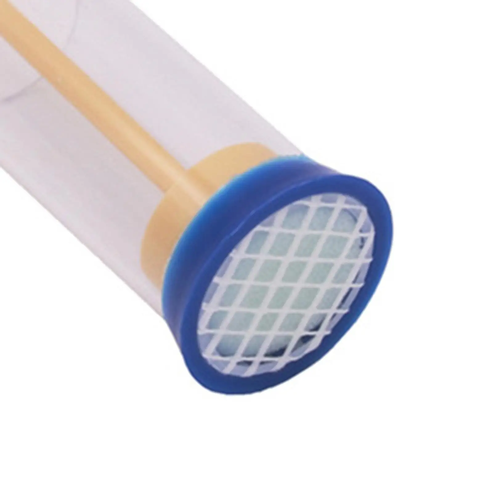 Bee Queen Mark Catcher Beekeeping Bottle Queen Bee Marker Marking Cage Bottle with Soft Plunger Beekeeping Beekeeper Tool