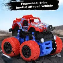 

Dropshipping!! Cute Inertial Toy Interesting Intellectual Double Sided Dump Truck Car Vehicle Stunt Car