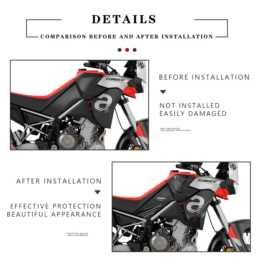 3D   ƼĿ ȣ ŰƮ ũ е, Aprilia Tuareg 660 Tuareg 660 2022-2023 ׼