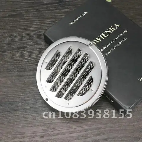 

Stainless Steel Ventilation Grille Round Exhaust Grille 77/100mm With Flange Promote Indoor And Outdoor Air Circulation