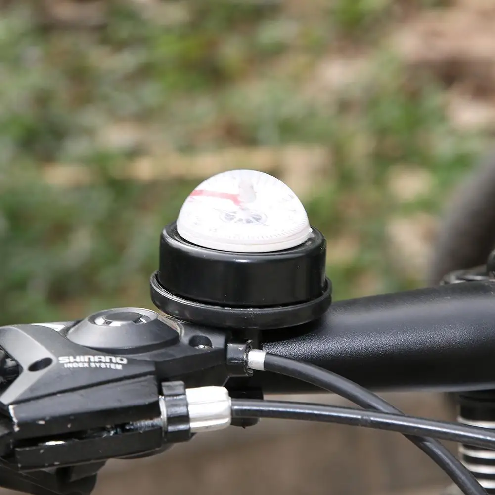 Road Mountain Bike Bicycle Compass Bell Alarm Horn Outdoor Cycling Handlebar Ring Biking Practical Tools | Спорт и развлечения