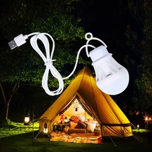 

LED Lantern Portable Camping Lamp Mini Bulb 5V USB Power Book Light Reading Student Study Table Lamp Super Birght For Outdoor