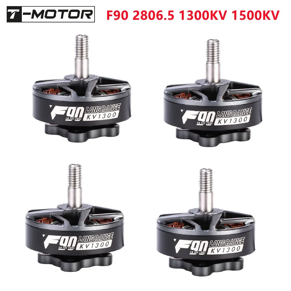 

T-MOTOR F90 2806,5 6/7 кв 5-6S бесщеточный двигатель дальнего действия для FPV гоночных беспилотных летательных аппаратов большого радиуса действия 5/дюймов