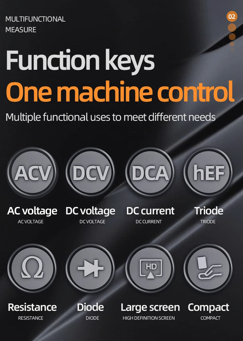 Description Picture 4 of itemANENG DT830B Multimeter Tester Handheld Multimetre Digital Multimeters Professional Multi Meter Multimetro Ohm Maltimeter Tools