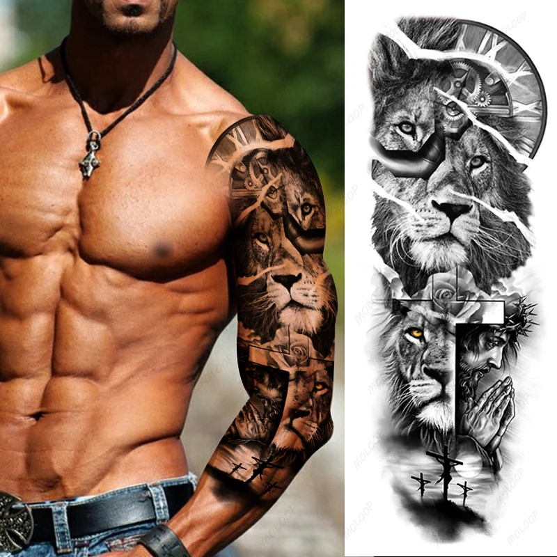 35 Badass Lion Tattoo Design Ideas